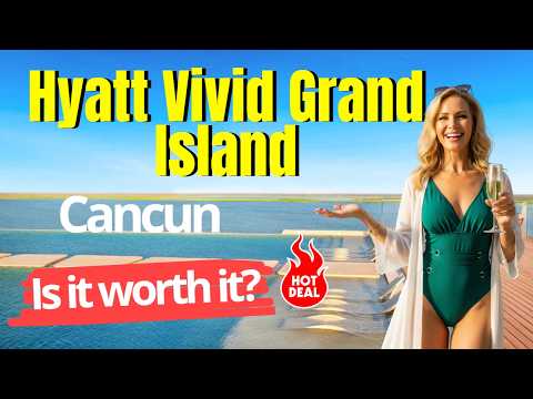RESORT IN CANCUN: Hyatt Vivid Grand Island - FULL REVIEW