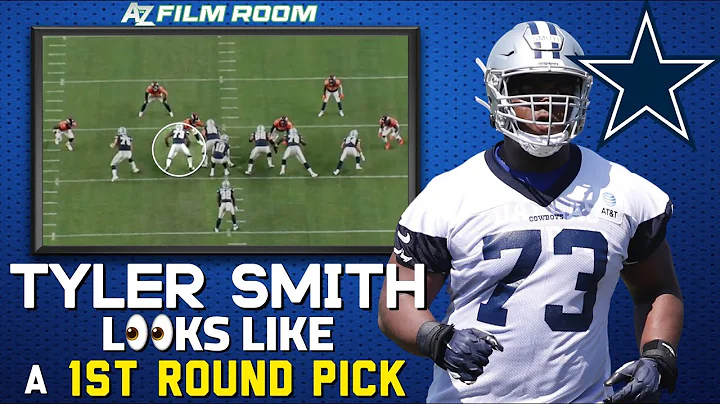 Cowboys OL Tyler Smith LOOKS Like a 1st Rounder vs...