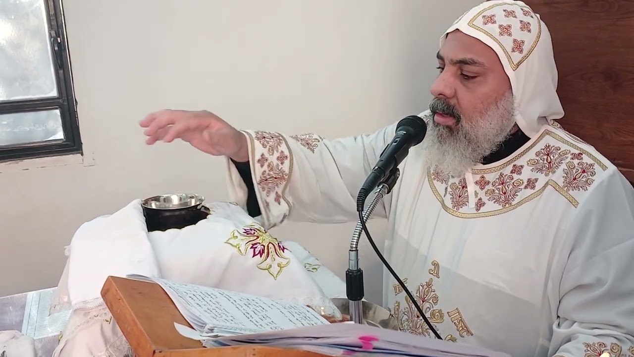 ابونا انجيلوس الشنودي _ القداس الالهي من بيت الخلوه بدير القديس العظيم الانبا شنوده رئيس المتوحدين
