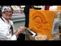 Sturgis cheese sculptor