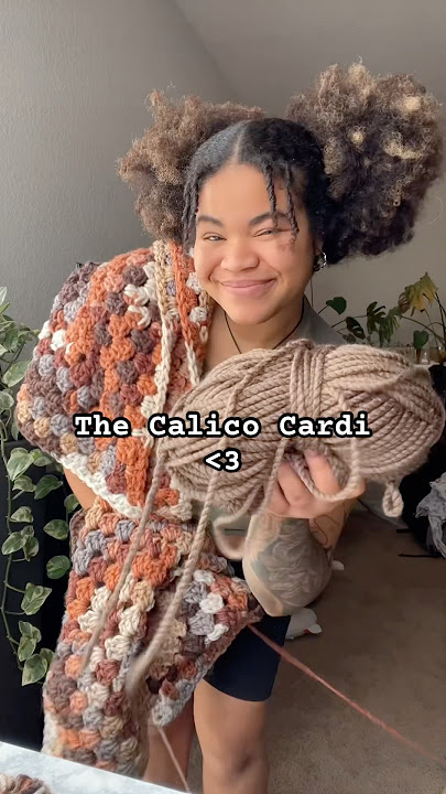 This Cardigan is so darn CUTE 🤞🏽✨🧶 #Cardigan #crochet #crochetcardigan