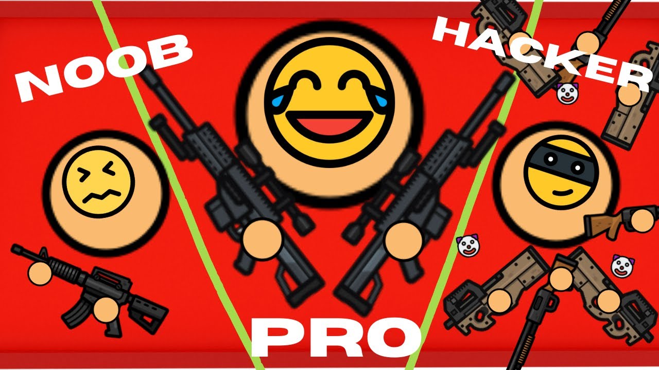 Average Noob VS Pro VS Hacker Diep.io video on 2017  be like: : r/ Diepio