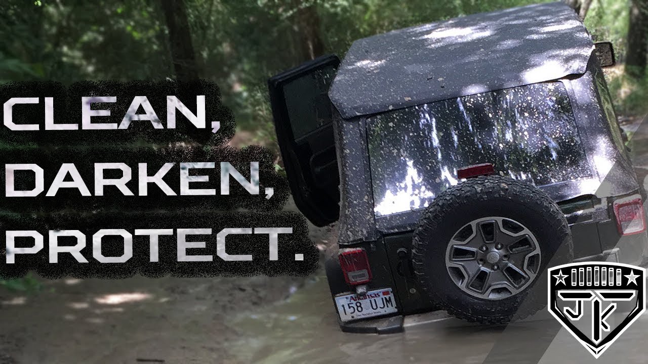 How To Clean Darken And Protect Your Soft Top Youtube