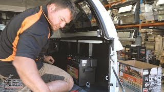 Dual Battery Install - Isuzu D-Max - The Bush Company