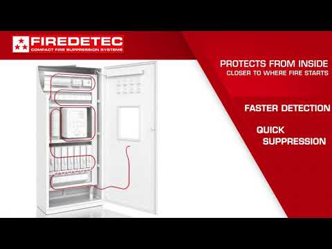 Rotarex FireDETEC Electrical Cabinet Fire Suppression System | ASISI Systems Corp.