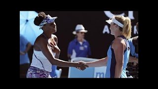 Venus vs Vandeweghe ● AO 2017 SF HD ESPN 60fps Highlights