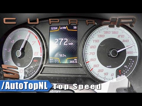 Seat Leon Cupra R 2018 ACCELERATION & TOP SPEED 0-272km/h By AutoTopNL