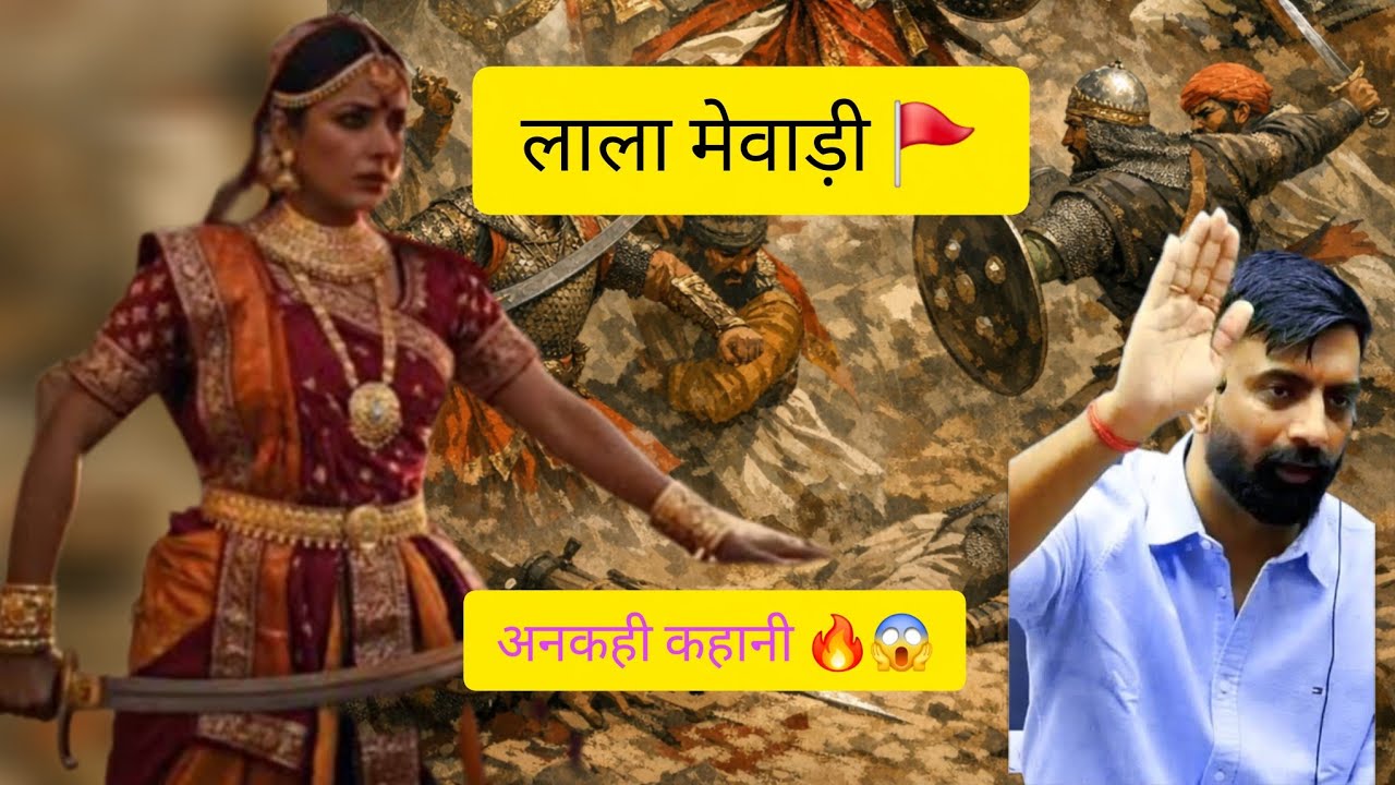 लाला मेवाड़ी 🔥😱#history #rajveersir #gk #student #exam #education #trending 