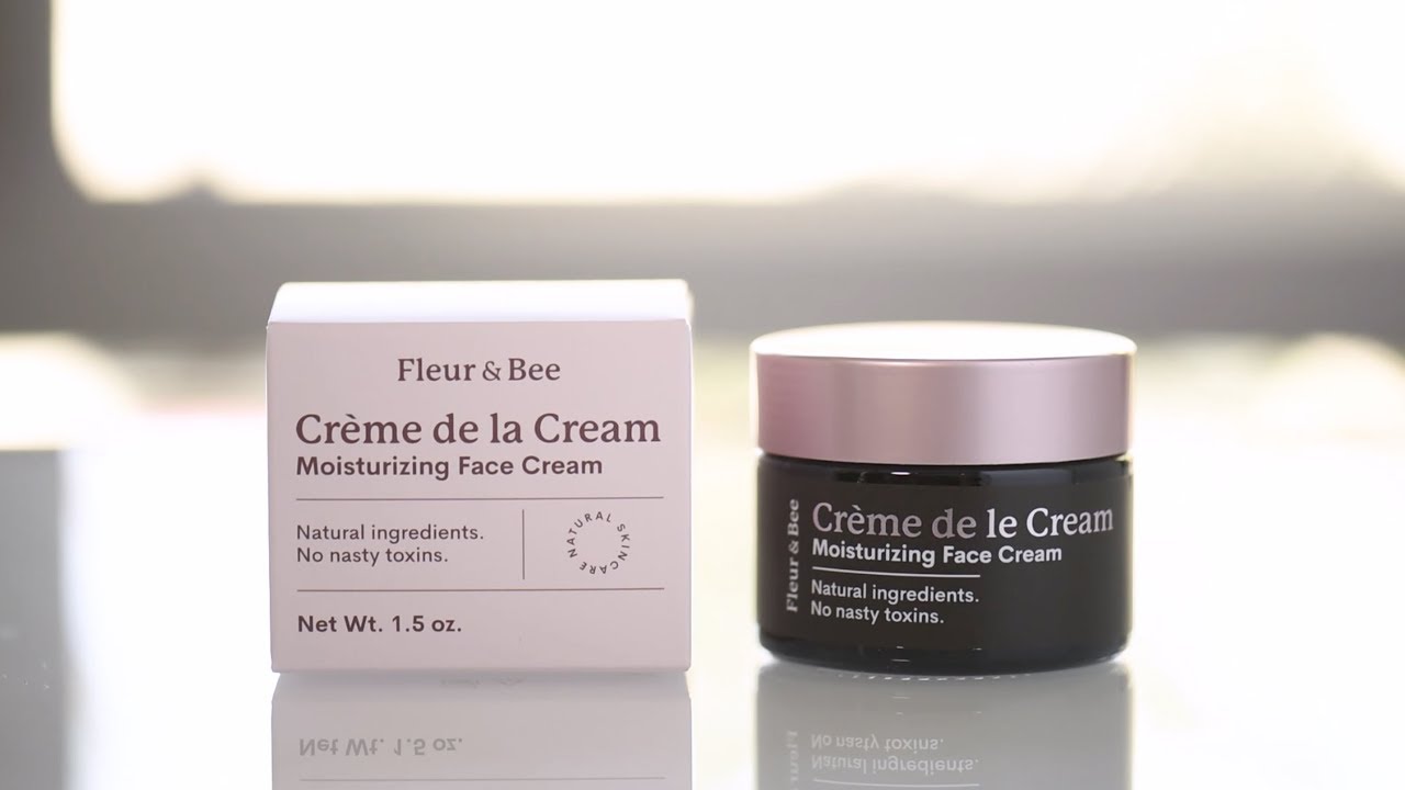 Crème de la Cream – Moisturizing Face Cream by Fleur & Bee