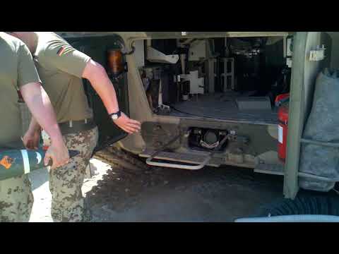 Loading the German