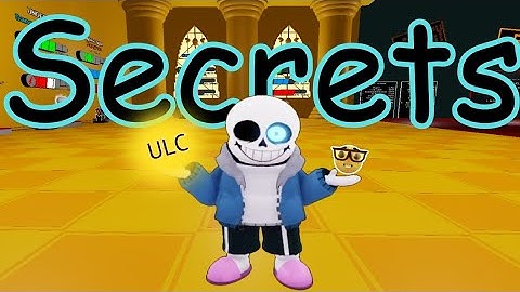 Undertale Last Corridor (All lobby Secrets)