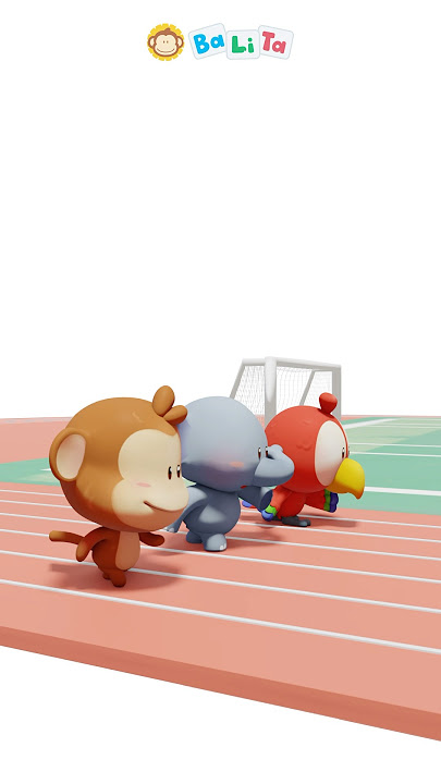 Lomba Lari #babalilitata siapa yang menang? #balita #kartunanak #kartun #kartunlucu