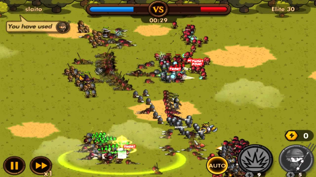 Mini Warriors Gameplay Walkthrough - Hogbumton Elite - Elite 30 Boss for Android/IOS