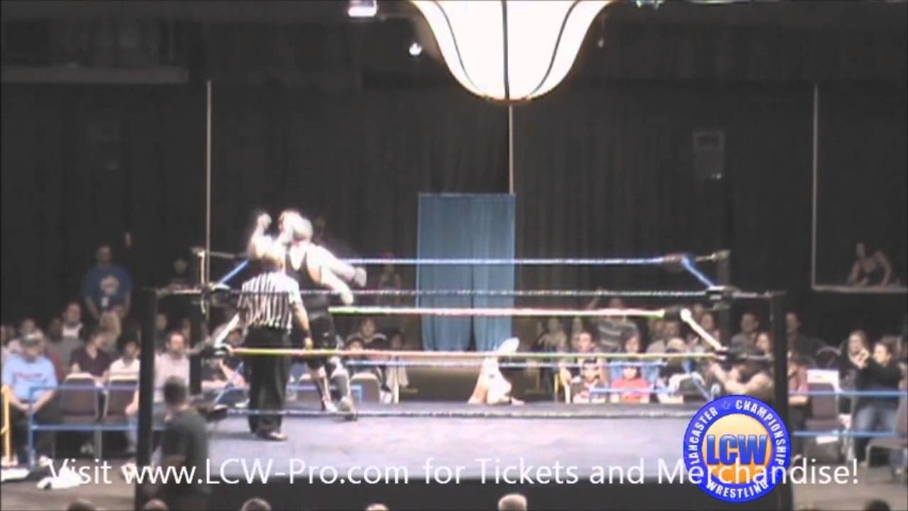 Lancaster Championship Wrestling (LCW) - 5-5-2012 - Garvin vs. Reaper vs. Mega Destroyer.wmv
