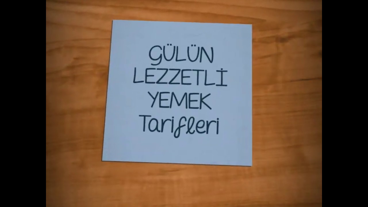 GÜLÜN LEZZETLİ YEMEK TARIFLERI KANAL TANITIMI BENİ TANIYIN (LÜTFEN ACIKLAMAYI OKUYUN ) GÜLÜN LEZZETLİ YEMEK TARIFLERI KANAL TANITIMI BENİ TANIYIN (LÜTFEN ACIKLAMAYI OKUYUN )