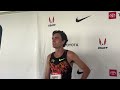 Liam Murphy Earns His First 1500m Auto Qualifier as a Pro | Post-Race Interview 2026 USATF