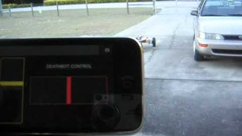 iPhone controlled rover
