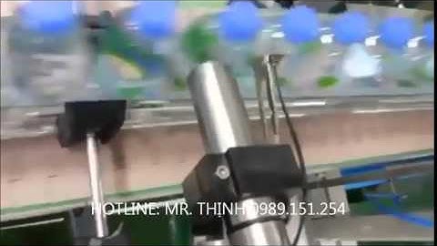 MÁY IN PHUN LINX 5900 - IN DATE TRÊN CHAI NƯỚC SUỐI