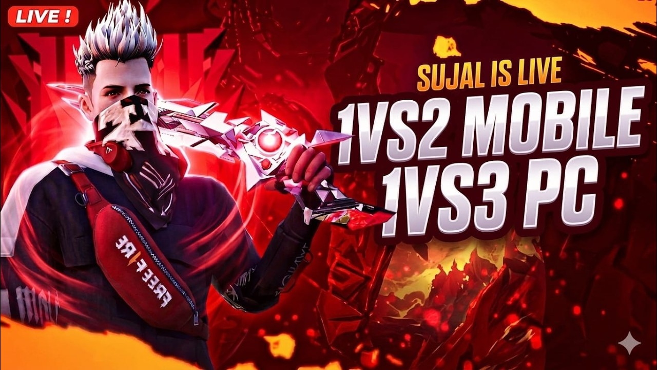 🔴LIVE GUILD TEST 1 VS 2 / FF LIVE | GUILD TEST LIVE / FREE FIRE LIVE🔴 # ...