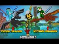 Minecraft | Ender Dragon VS Nether Dragon | With | Oggy Jack Sinchan | Oggy Minecraft | Twikay Gamer