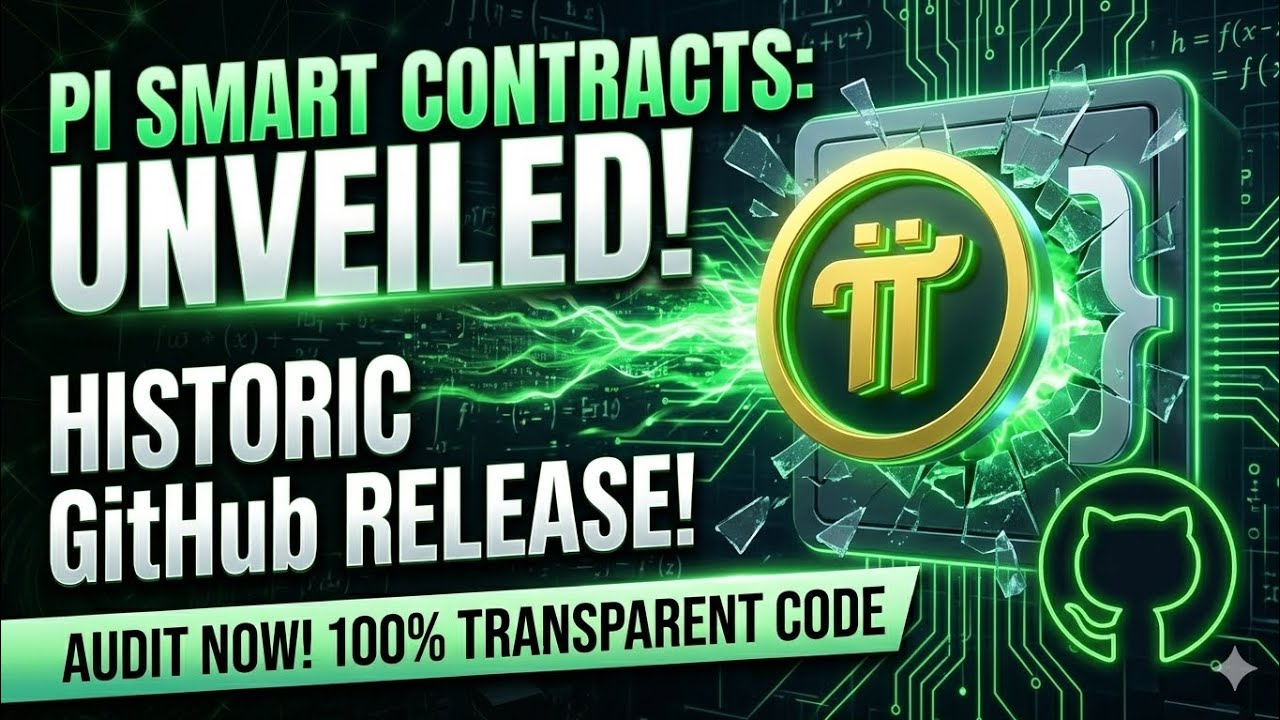PI NETWORK REVEALS SMART CONTRACTS! GITHUB OPEN SOURCE UPDATE - YouTube