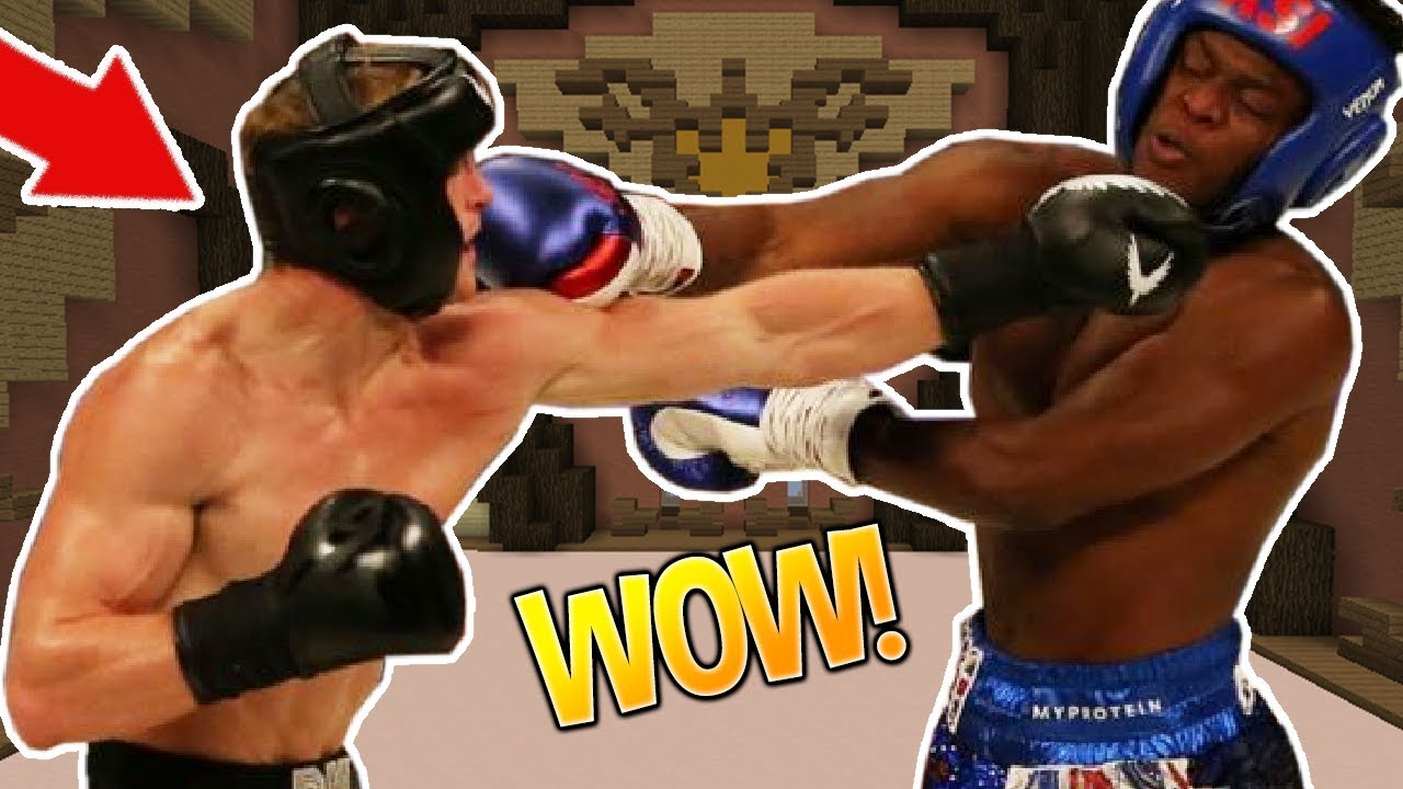 KSI VS LOGAN PAUL REACTION!! (Minecraft Build Battle)