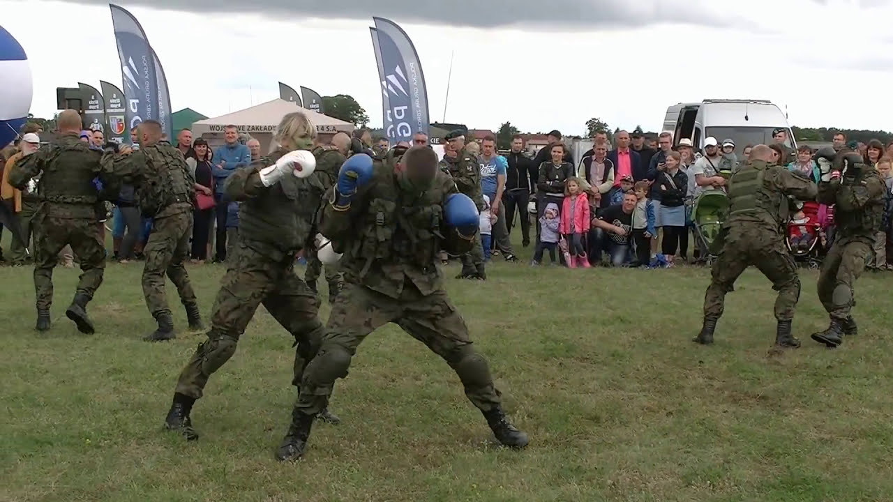 OLSZTYN24: Pokaz kravmaga w wykonaniu żołnierzy 15 Giżyckiej Brygady Zmechanizowanej