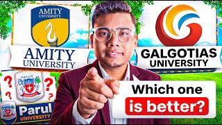 “Parul University vs Amity University vs Galgotias University 🤬 – Which is better with low Score?”