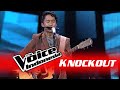 Jims Wong "Somebody That I Used To Know" | Knockout | The Voice Indonesia 2016