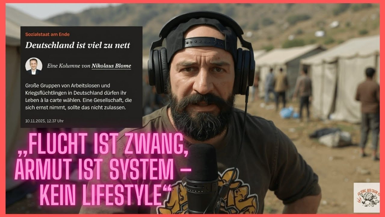 „Flucht ist Zwang, Armut ist System – kein Lifestyle“