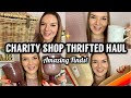 Charity shop haul  thrift haul  le creuset  thrifting  tommy hilfiger  kate mccabe jan 2024