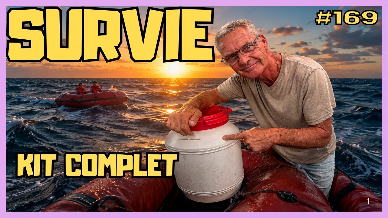 ⁣COMMENT PREPARER SON BIDON DE SURVIE : LE GRAB BAG