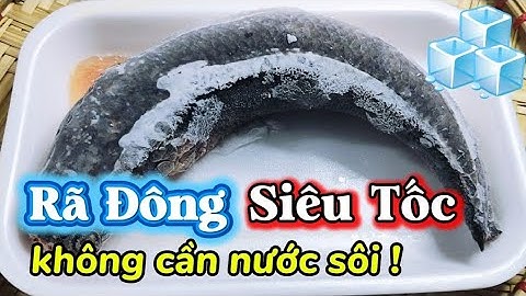 Không Cần Nước Sôi || Rã Đông Thịt Cá Siêu Tốc Chỉ Trong 5 Phút