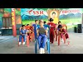 A skit by kids showing good manners in bus 