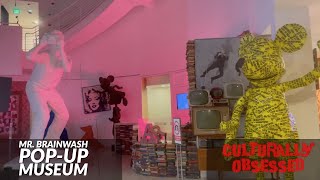 Mr. Brainwash at His Pop-Up Museum in Los Angeles