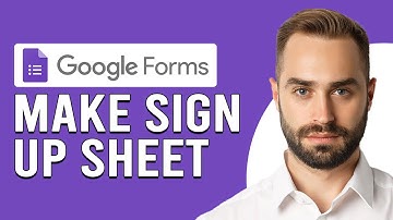 How To Make A Sign-Up Sheet On Google Forms (How To Create A Sign-Up Sheet On Google Form)