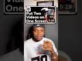 How To Put Two Videos In One Screen On CapCut to Play One After The Other #capcut #capcutedit #edit