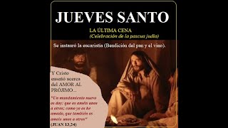 JUEVES SANTO (Extracto de la película 'Jesús de Nazareth'): Jesús enseñó sobre EL AMOR AL PRÓJIMO