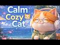 Cozy Lofi Cat 🐱🌊 Calm Chill Beats to Relax &amp; Focus