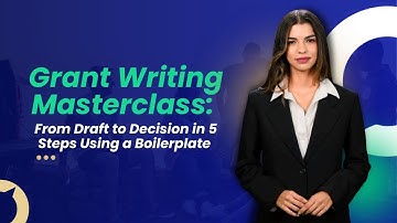 Grant Writing Masterclass 2025: Step-by-Step System to Win More Grants & Grow Your Nonprofit