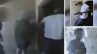 Caught on camera: Young burglars break into Laveen home