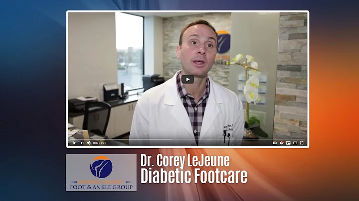 Diabetic Foot Care | Dr. Corey LeJeuene