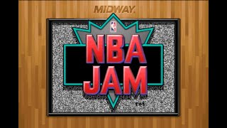 NBA Jam (Arcade) Game 27 Charlotte Hornets vs Chicago Bulls