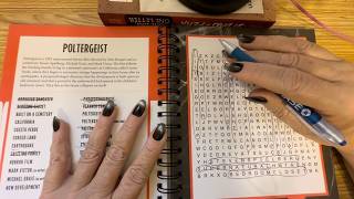 ASMR Word Search + Gum Chewing | Whispered SLEEP in 5 Minutes 👻😴 screenshot 2