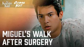 Johnny Inspires Miguel To Walk After Surgery Cobra Kai William Zabka, Xolo Maridueña