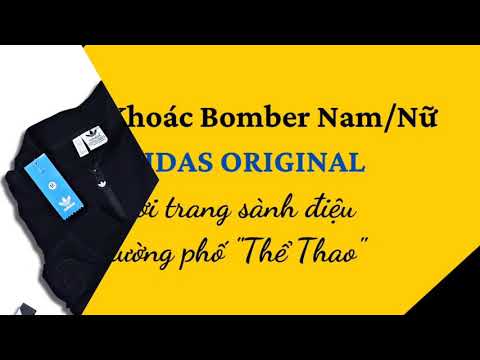 Áo khoác Adidas Bomber poly 2 da chính phẩm hot 2021 | Foci