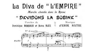 Erik Satie ~1904~ La Diva de l'Empire (voice & piano) - YouTube