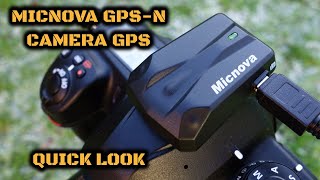 Micnova GPS-N Camera GPS Tagger: Quick Look