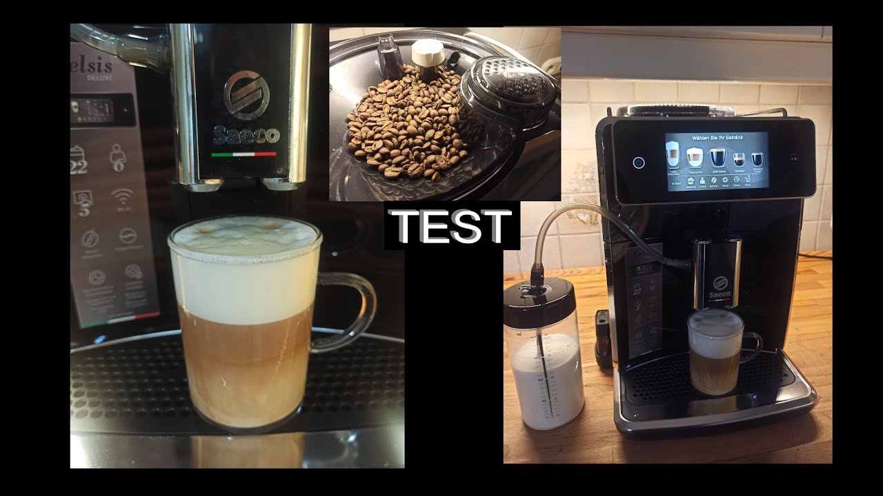 Test Saeco Xelsis Deluxe SM8780 von Philips YouTube