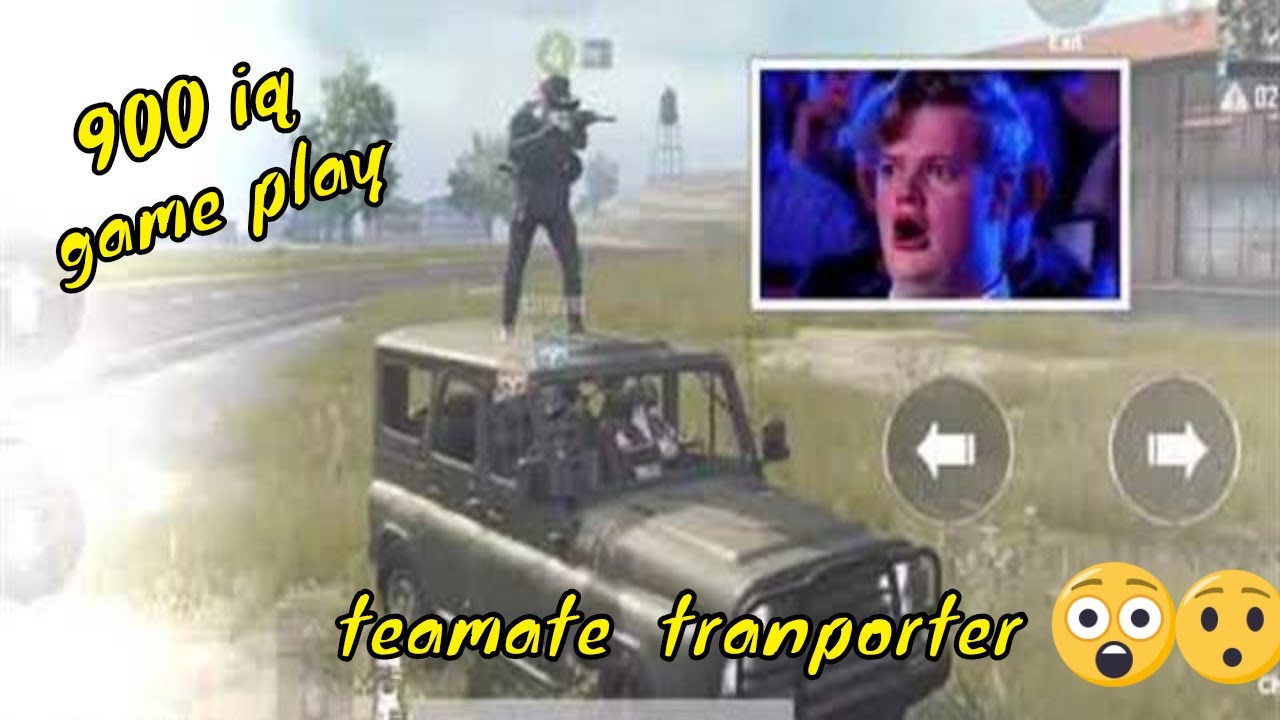 god level stratigie gameplay Teammate Transport   PUBG Mobile   Random Matchmaking!